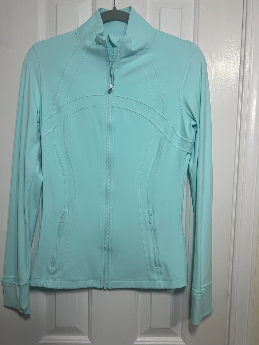 Lululemon Define Jacket, Ideal Mint, Women’s Zip-Front Active Jacket, Sz 8